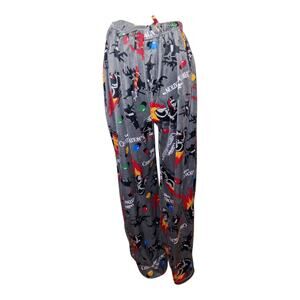 National Lampoon's Christmas Vacation Gray Fleece Pajama Sleep Pants - Large